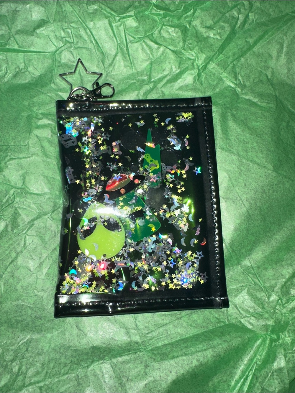 Electric Bubblegum Mini Wallet- Area 51